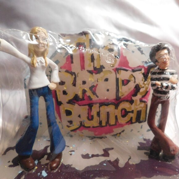 The Brandy Bunch Character Candle Greg and Marcia Vintage - Picture 3 of 10